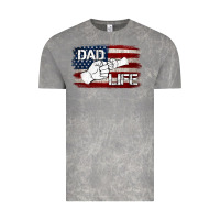 Cloud Rock Dad Life with American Flag Vintage Tee - Jasminsmagicworld