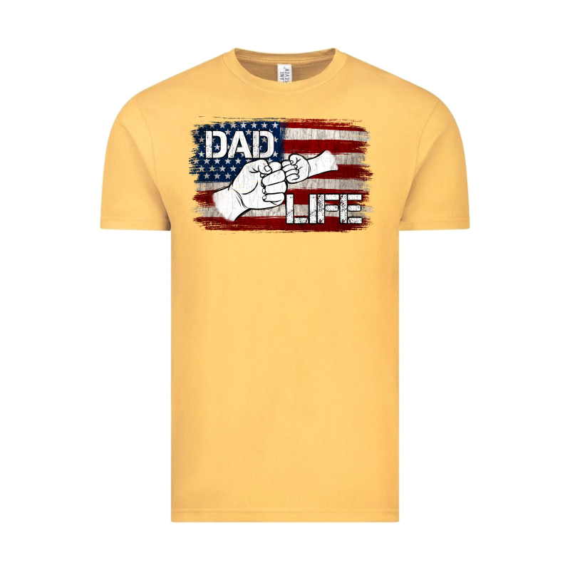 Dad Life With American Flag Vintage Tee by Jasminsmagicworld | Teevron