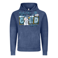 Vintage Denim Baby It's Cold Outside Vintage Hoodie - FaDigitalArtStudio