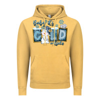 Vintage Mustard Baby It's Cold Outside Vintage Hoodie - FaDigitalArtStudio