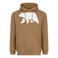 Toasted Coconut bear Heavyweight Hoodie - DesigneFamous