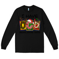 Black I Have Obsessive Christmas Disorder Long Sleeve Tee - FaDigitalArtStudio