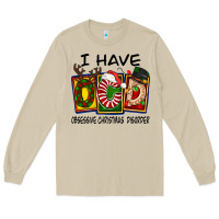Mushroom I Have Obsessive Christmas Disorder Long Sleeve Tee - FaDigitalArtStudio