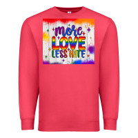 Cardinal more love less hate tumbler Premium Sweatshirt - JahusDesignShop