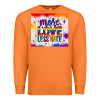 Carrot more love less hate tumbler Premium Sweatshirt - JahusDesignShop