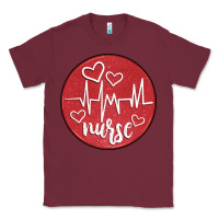 Burgundy nurse coaster Classic Tee - CowGirlArtShop