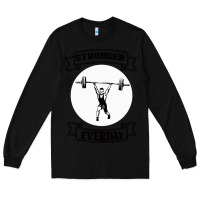 Black stronger everday Long Sleeve Tee - Bettercallsaul