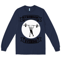 Navy stronger everday Long Sleeve Tee - Bettercallsaul