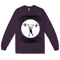 Plum stronger everday Long Sleeve Tee - Bettercallsaul