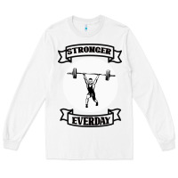 White stronger everday Long Sleeve Tee - Bettercallsaul