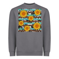 Storm sunflower western seamless revize Heavyweight Sweatshirt - AdoDesignShop