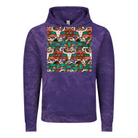 Cloud Purple native american aztec seamless pattern 3 Vintage Hoodie - BundleAndBundleShop