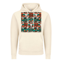 Vintage Artic native american aztec seamless pattern 3 Vintage Hoodie - BundleAndBundleShop