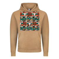 Vintage Camel native american aztec seamless pattern 3 Vintage Hoodie - BundleAndBundleShop