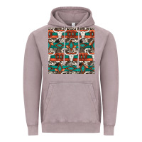 Vintage Zinc native american aztec seamless pattern 3 Vintage Hoodie - BundleAndBundleShop