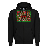 Black game day christmas Zipper Hoodie - AdoDesignShop