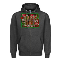 Charcoal Heather game day christmas Zipper Hoodie - AdoDesignShop