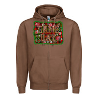 Chestnut game day christmas Zipper Hoodie - AdoDesignShop