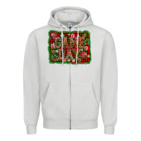Dove Grey game day christmas Zipper Hoodie - AdoDesignShop