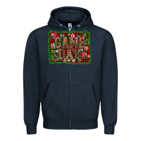 Navy game day christmas Zipper Hoodie - AdoDesignShop