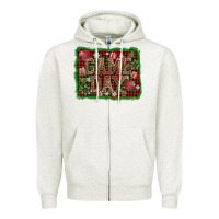 Oatmeal Heather game day christmas Zipper Hoodie - AdoDesignShop