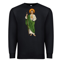 Black san judas Premium Sweatshirt - JahusDesignShop