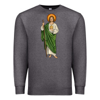Charcoal Heather san judas Premium Sweatshirt - JahusDesignShop