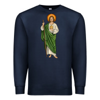 Navy san judas Premium Sweatshirt - JahusDesignShop