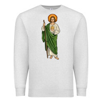 Oatmeal Heather san judas Premium Sweatshirt - JahusDesignShop