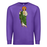 Purple san judas Premium Sweatshirt - JahusDesignShop