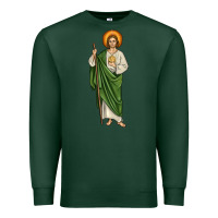 Sports Green san judas Premium Sweatshirt - JahusDesignShop