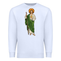 White san judas Premium Sweatshirt - JahusDesignShop