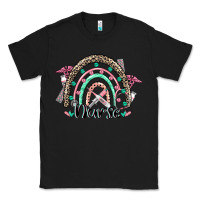 Black nurse rainbow Classic Tee - CowGirlArtShop