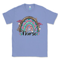 Colony Blue nurse rainbow Classic Tee - CowGirlArtShop