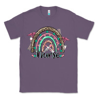 Lavender nurse rainbow Classic Tee - CowGirlArtShop