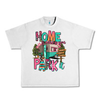 Lunar Rock home is where we park it Urban Heavy Tee - RanaPortraitStore