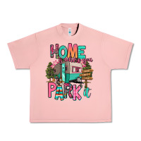 Salmon home is where we park it Urban Heavy Tee - RanaPortraitStore