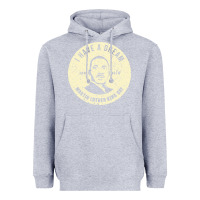 Heather Grey martin luther day vintage Heavyweight Hoodie - DesigneFamous