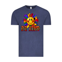 Vintage Denim Be kind pride Vintage Tee - FaDigitalArtStudio