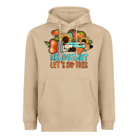 Mushroom headstart let's do this Heavyweight Hoodie - JahusDesignShop