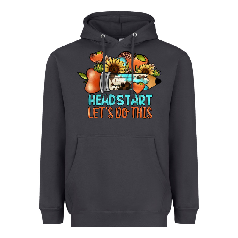 Headstart Let's Do This Heavyweight Hoodie by JahusDesignShop | Teevron