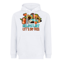 White headstart let's do this Heavyweight Hoodie - JahusDesignShop