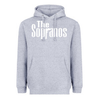 Heather Grey the sopranos Heavyweight Hoodie - DesigneFamous