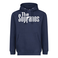 Navy the sopranos Heavyweight Hoodie - DesigneFamous