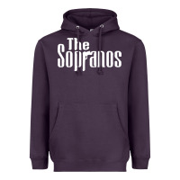 Plum the sopranos Heavyweight Hoodie - DesigneFamous