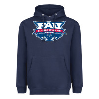 Navy us, owls, fau Heavyweight Hoodie - DesigneFamous