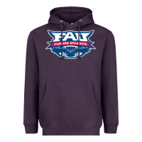 Plum us, owls, fau Heavyweight Hoodie - DesigneFamous