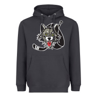 Smoke chicago wolves Heavyweight Hoodie - DesigneFamous