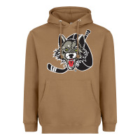 Toasted Coconut chicago wolves Heavyweight Hoodie - DesigneFamous