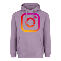 Lavender instagram Heavyweight Hoodie - DesigneFamous